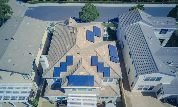 Projeto residencial de energia solar da Velox Solar