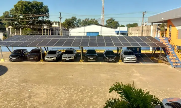 Carport solar da Velox Solar, foto 1 de 4